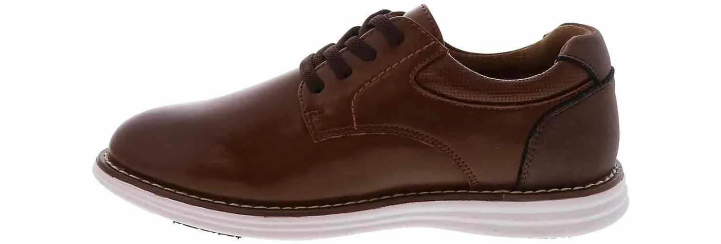 Dress Shoes|DEERSTAGS Deer Stags Affinity Youth Boys' (11-7) Dress Shoe Brown