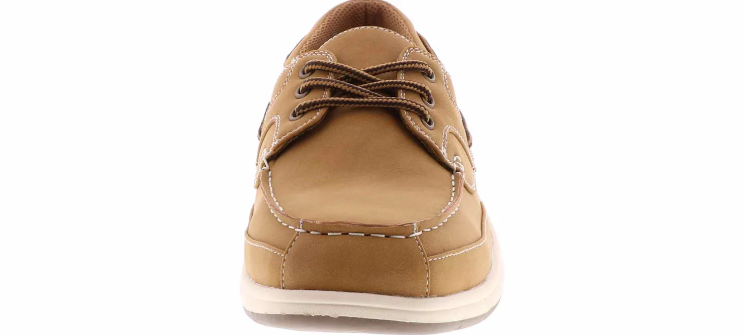 Comfort Shoes|Boat Shoes|DEERSTAGS Deer Stags Mitch Men's Wide-Width Casual Shoe Beige