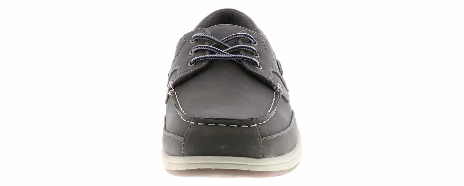Comfort Shoes|Boat Shoes|DEERSTAGS Deer Stags Mitch Men's Wide-Width Casual Shoe Grey
