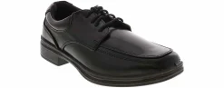 Casual|Dress Shoes|DEERSTAGS Deerstag Sharp Youth Boys’ (11-7) Wide-Width Dress Shoe Black