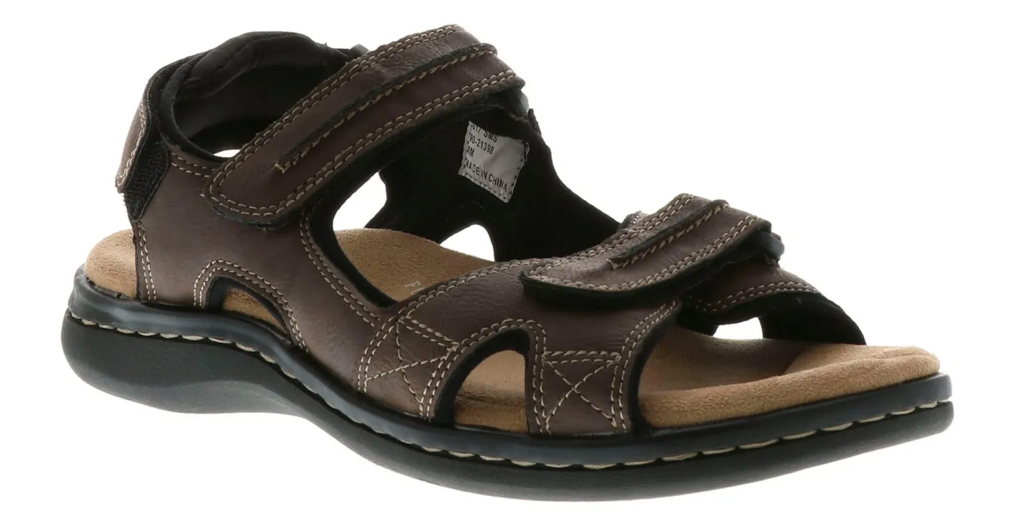 Comfort Sandals|DOCKERS Newpage Men's Comfort Sandal Brown