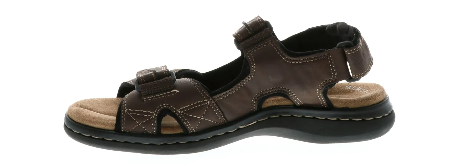 Comfort Sandals|DOCKERS Newpage Men's Comfort Sandal Brown