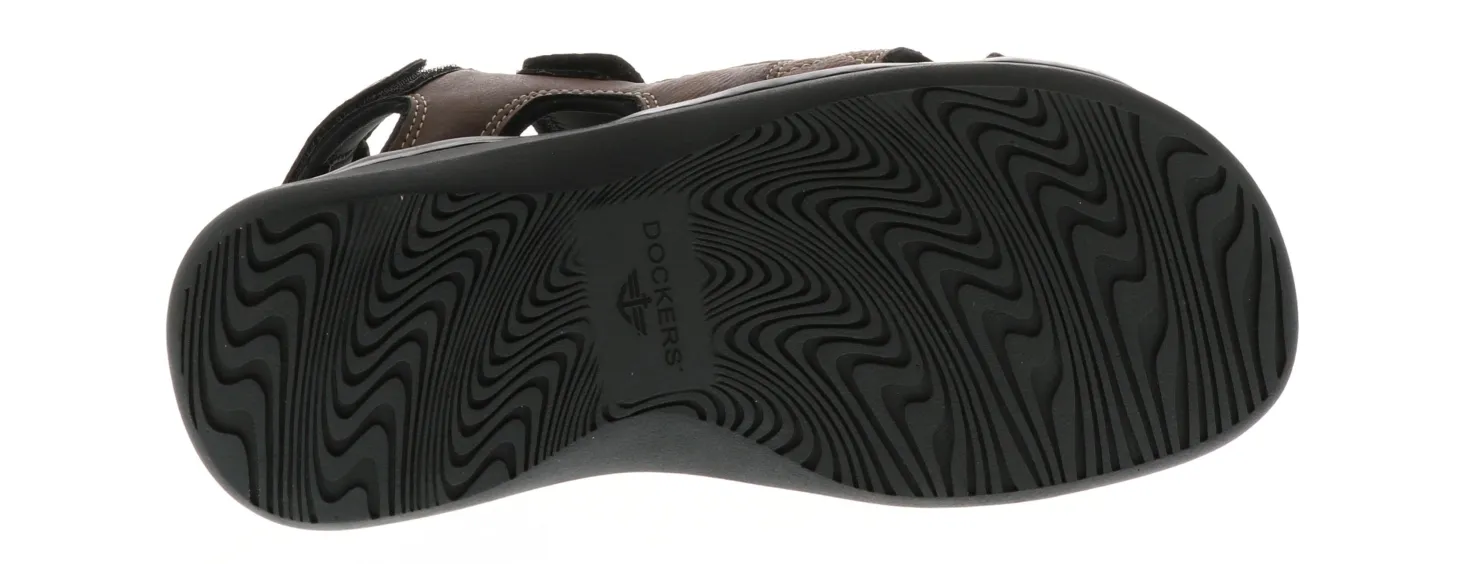 Comfort Sandals|DOCKERS Newpage Men's Comfort Sandal Brown