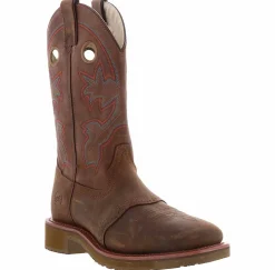 Western Boots|Soft Toe Boots|DOUBLE H Antonio Men’s Soft Toe Work Boot Brown