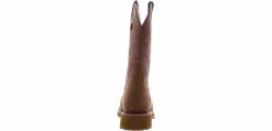 Western Boots|Soft Toe Boots|DOUBLE H Antonio Men’s Soft Toe Work Boot Brown