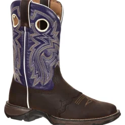 Western Boots|DURANGO Lady Rebel Twilight n' Lace Women's Wester Brown