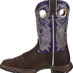 Western Boots|DURANGO Lady Rebel Twilight n' Lace Women's Wester Brown