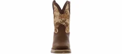 Boots|DURANGO Lil’ Rebel Desert Camo Boys’ (12-3) Western Boot Brown