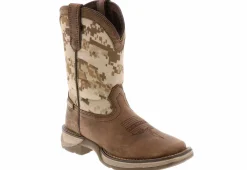 Boots|DURANGO Lil' Rebel Junior Kids' (4-7) Cowboy Boot Brown