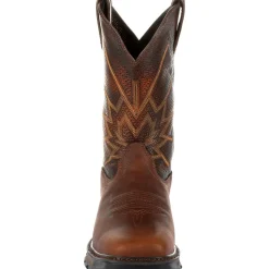 Western Boots|Soft Toe Boots|DURANGO Maverick XP Ventilated Men's Soft Toe Work Boot Brown