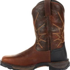 Western Boots|Soft Toe Boots|DURANGO Maverick XP Ventilated Men's Soft Toe Work Boot Brown