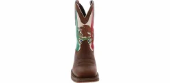 Western Boots|DURANGO Rebel Mexico Flag Men's Western Boot Brown