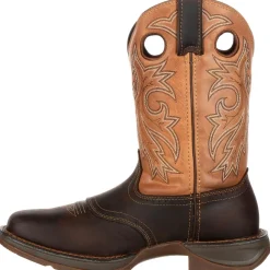 Western Boots|DURANGO Rebel Saddle Up Men's Western Boot Brown