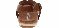 Flat Sandals|EASTLAND Marion Tan Cross Band Women's Sandal Brown