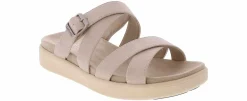 Comfort Sandals|Footbed Sandals|EASTLAND Marshfield Strap Women's Sandal Beige