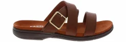 Sandals|Comfort Sandals|EASTLAND Sanibel Women’s Wide-Width Sandal Brown