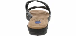 Comfort Sandals|Wedge & Platform Sandals|EASY STREET Agata Wrapped Two Band Women’s Comfort Wedge Sandal Blue