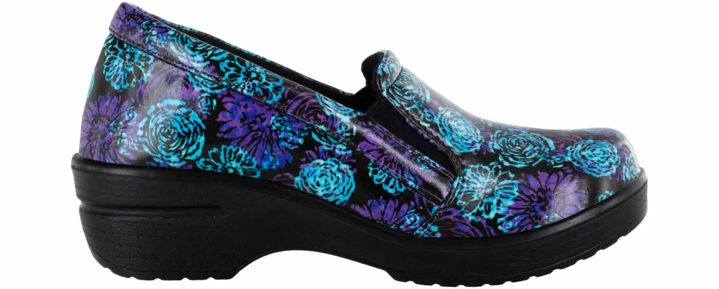 Slip Resistant|EASY WORKS Leeza Women's Slip Resistant Work Shoe Purple