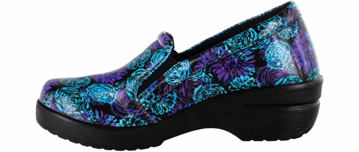 Slip Resistant|EASY WORKS Leeza Women's Slip Resistant Work Shoe Purple