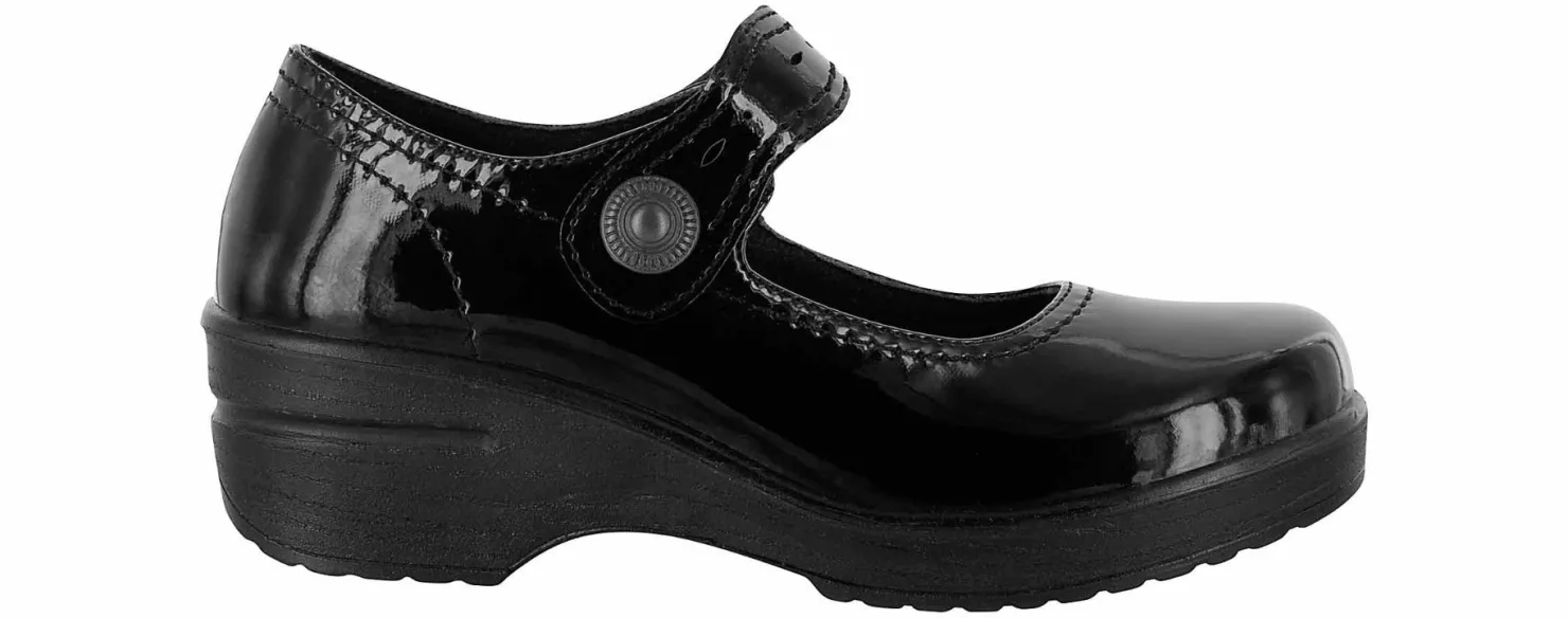 Slip Resistant|EASY WORKS Letsee Women’s Slip Resistant Work Shoe Black