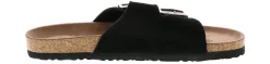 Comfort Sandals|Flat Sandals|ECHO BAY Garcia Women's Footbed Sandal Black