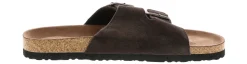 Comfort Sandals|Flat Sandals|ECHO BAY Garcia Women's Footbed Sandal Brown