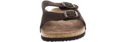 Comfort Sandals|Flat Sandals|ECHO BAY Garcia Women's Footbed Sandal Brown