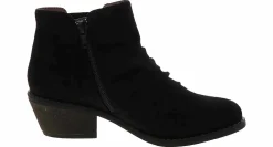 Short Boots & Booties|Wedge & Heeled Boots|EURO SOFT BY SOFFT Euro Soft Bt Sofft Adeah Women’s Fashion Bootie Black