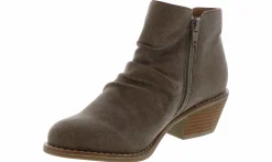Short Boots & Booties|Wedge & Heeled Boots|EURO SOFT BY SOFFT Adeah Women’s Fashion Bootie Grey