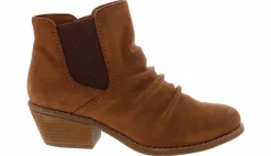 Short Boots & Booties|Wedge & Heeled Boots|EURO SOFT BY SOFFT Adeah Women’s Fashion Bootie Brown