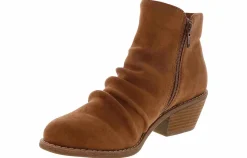 Short Boots & Booties|Wedge & Heeled Boots|EURO SOFT BY SOFFT Adeah Women’s Fashion Bootie Brown