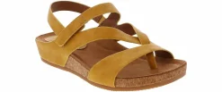 Comfort Sandals|Wedge & Platform Sandals|EURO SOFT BY SOFFT Gianetta Women's Comfort Wedge Sandal Yellow