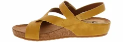 Comfort Sandals|Wedge & Platform Sandals|EURO SOFT BY SOFFT Gianetta Women's Comfort Wedge Sandal Yellow