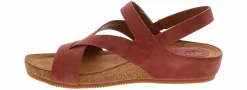 Comfort Sandals|Wedge & Platform Sandals|EURO SOFT BY SOFFT Gianetta Women's Comfort Wedge Sandal Desert Rose Pink