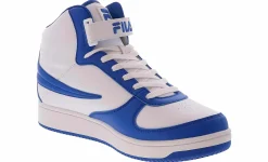 Athleisure & Casual|FILA A High Men’s Athletic Hi-Top Sneaker White