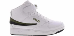 Athleisure & Casual|FILA A High Men’s Hi-Top Athletic Sneaker White