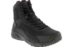Soft Toe Boots|Slip Resistant|FILA Chastizer Men's Wide-Width Slip Resistant Work Boot Black