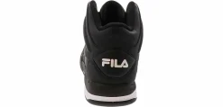 Athleisure & Casual|Basketball Shoes|FILA Clencher Men's Hi-Top Basketball Sneaker Black