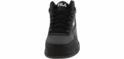 Athleisure & Casual|Basketball Shoes|FILA Clencher Men's Hi-Top Basketball Sneaker Black