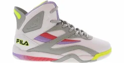 Basketball Shoes|FILA Dereverse Women's Hi-Top Basketball Shoe White