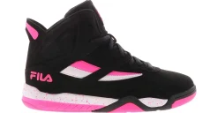Basketball Shoes|FILA Dereverse Women’s Hi-Top Basketball Sneaker Black