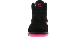 Basketball Shoes|FILA Dereverse Women’s Hi-Top Basketball Sneaker Black