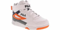 Athletics & Sneakers|FILA Multiverse Youth Boys’ (13-7) Hi-Top Sneaker White