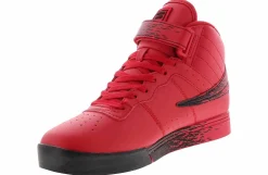 Athleisure & Casual|Sneakers|FILA Vulc 13 Halftone 3 Men's Hi-Top Athletic Sneaker Red