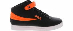 Athleisure & Casual|Sneakers|FILA Vulc 13 MP Patent Flag Men's High-Top Sneaker Black