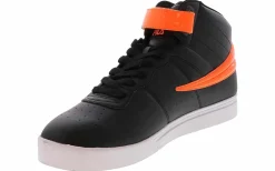 Athleisure & Casual|Sneakers|FILA Vulc 13 MP Patent Flag Men's High-Top Sneaker Black