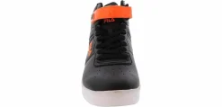 Athleisure & Casual|Sneakers|FILA Vulc 13 MP Patent Flag Men's High-Top Sneaker Black