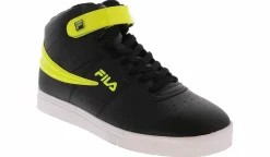 Athleisure & Casual|Sneakers|FILA Vulc 13 MP Patent Flag Men's High-Top Sneaker Black