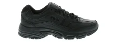 Slip Resistant|Wide|FILA Workshift Men's Wide-Width Slip Resistant Work Shoe Black