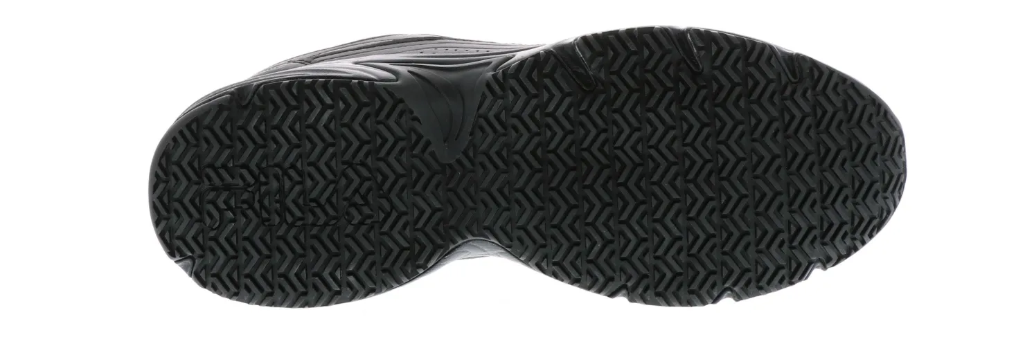 Slip Resistant|Wide|FILA Workshift Men's Wide-Width Slip Resistant Work Shoe Black